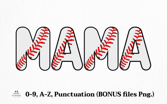 Army Baseball Font Font - Preview 1