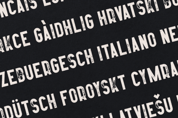 Afterclap Textured Edition Font PNG with transparent background - Preview 2