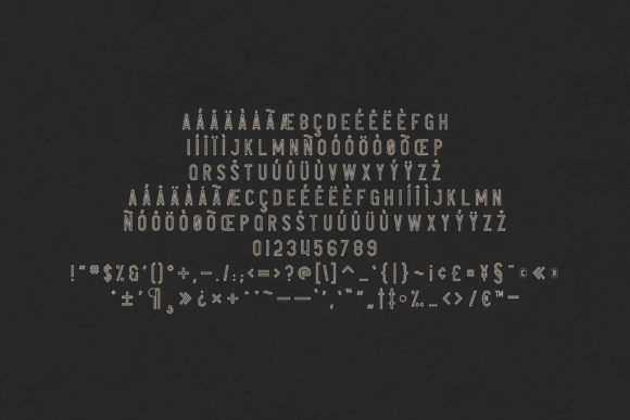 Avoqado Outline Edition Font - Preview 4