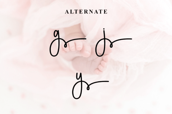 Babylove Font - Preview 6