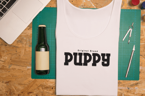 Block Vintage Font - Preview 1