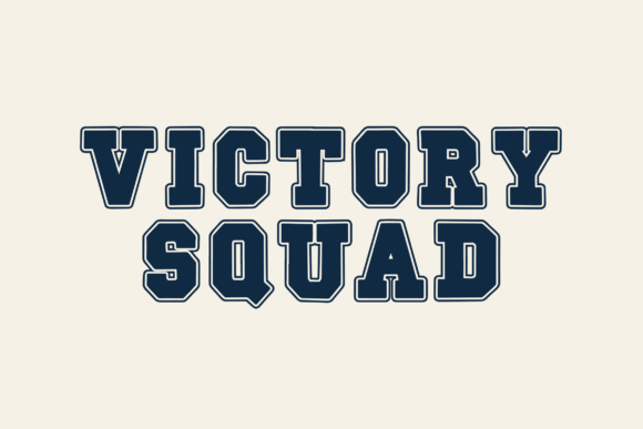 Blockton Varsity Font - Preview 1