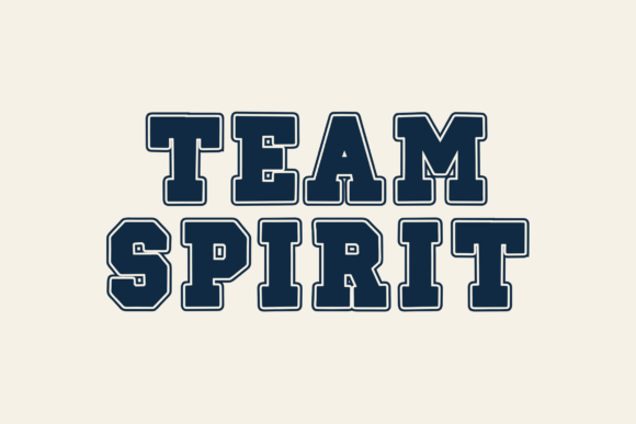 Blockton Varsity Font - Preview 2