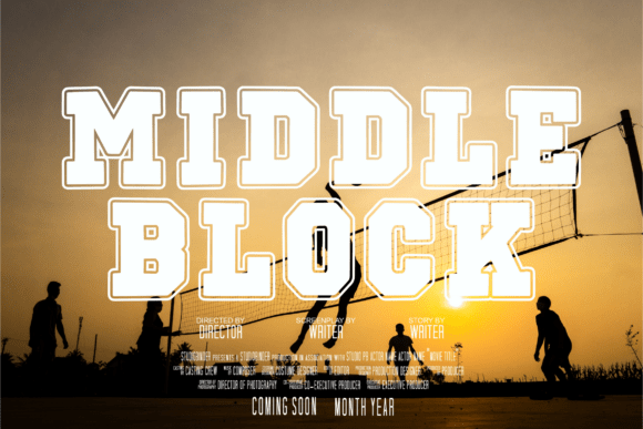 Blockton Varsity Font - Preview 6