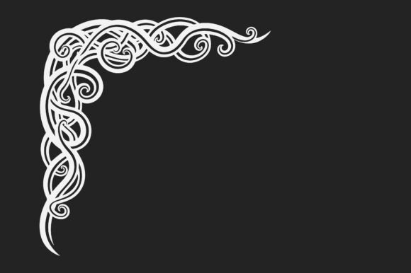 Book Border Art Design Alpona