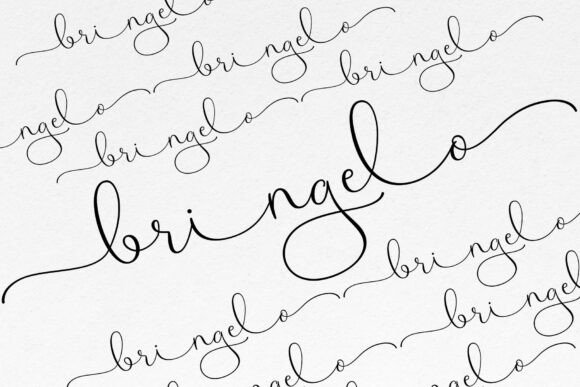 Bringelo Script Font - Preview 4