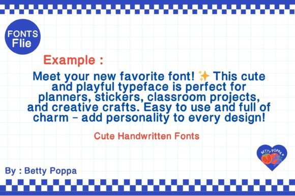 Bubble Scribble Font - Preview 1
