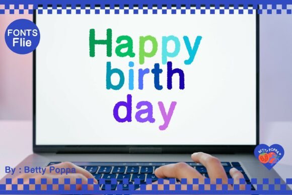 Bubble Scribble Font - Preview 4
