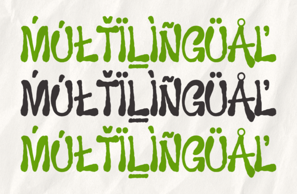 Chiria Font PNG with transparent background - Preview 5