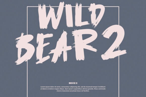 Corest Brush Font - Preview 3