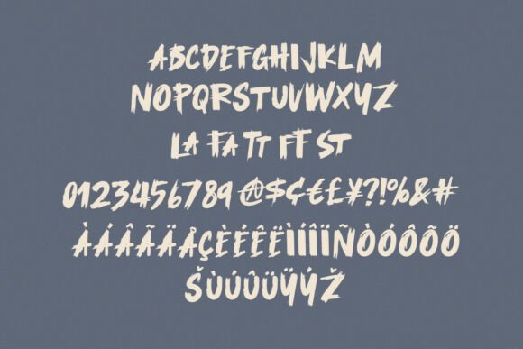 Corest Brush Font - Preview 6