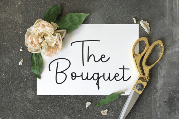 Delight Calligraphy Font PNG with transparent background - Preview 6