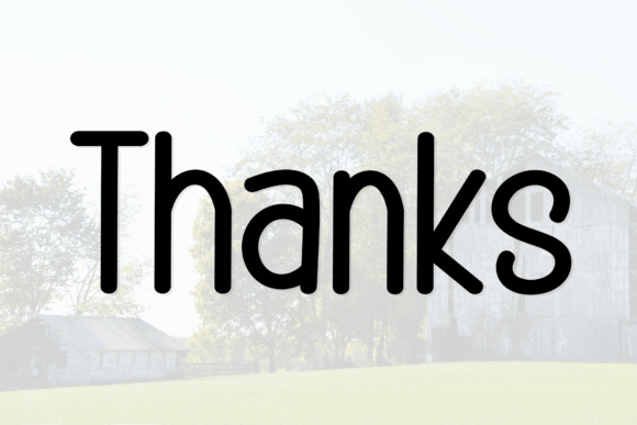 Farmhouse Beautiful Font PNG with transparent background - Preview 4