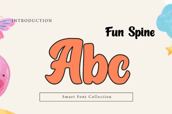 Fun Spine Font - Preview 1