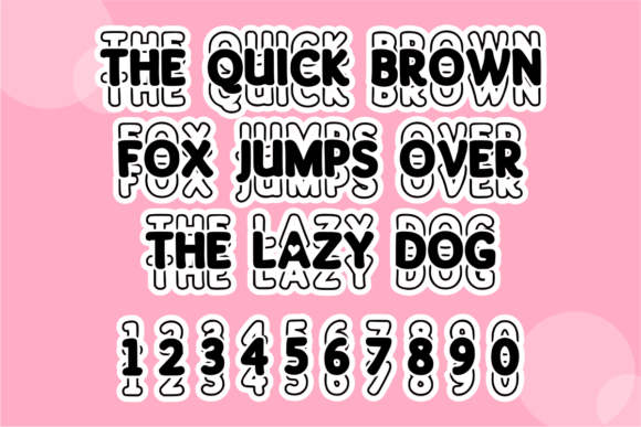 Hearts Font - Preview 4