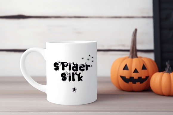 Playdough Halloween Font font preview - 5
