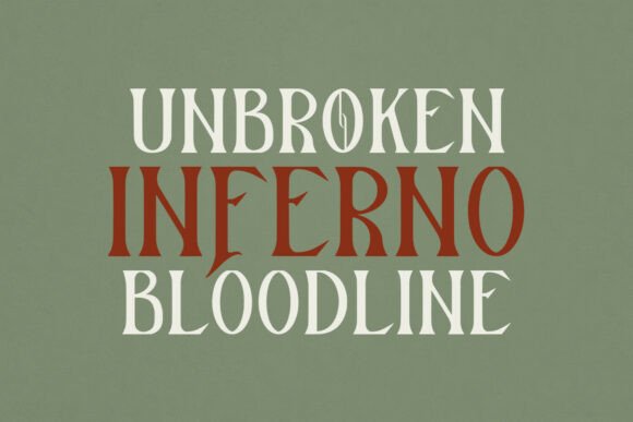 Qlastroy Modern Font PNG with transparent background - Preview 1