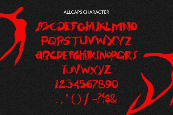 Saboe Font font preview - 4