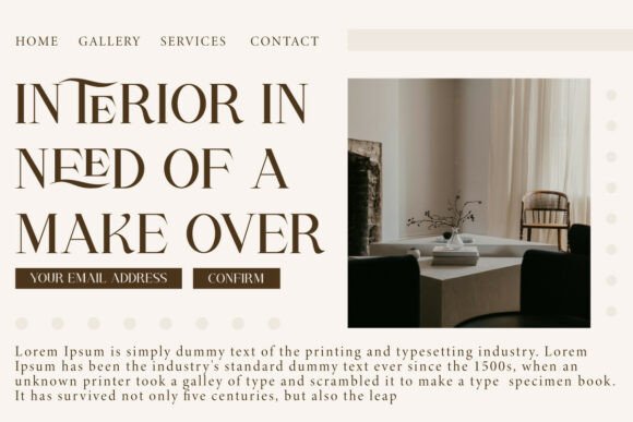 Adalline Briel Font - Preview 4