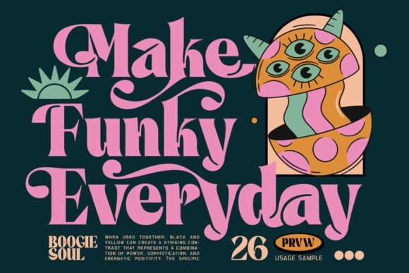 Boogie Soul Font - Preview 2