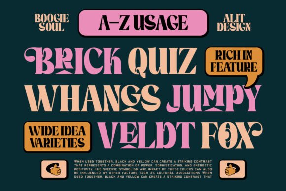 Boogie Soul Font - Preview 5