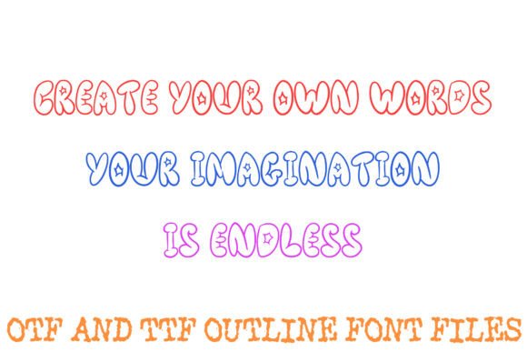 Bubble Graffiti Font - Preview 2