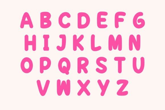 Bubble Honey Font - Preview 4