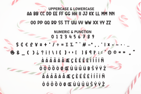 Candy Cane Font - Preview 6