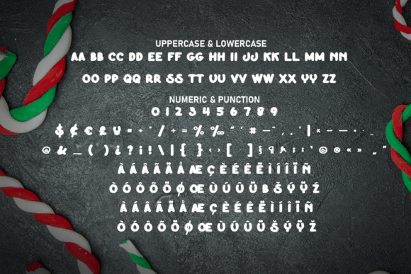 Candy Christmas Font - Preview 6