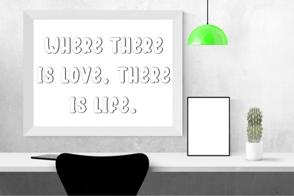 Cute Snowman Font - Preview 3