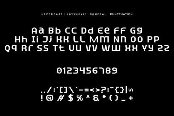 Ganexu Font - Preview 5