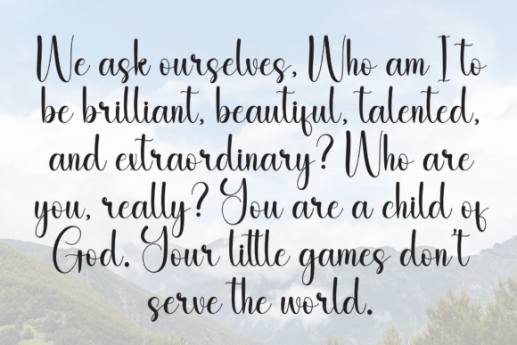 Greating Font - Preview 5