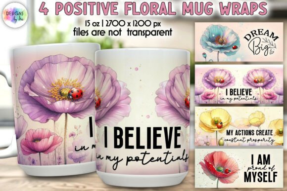 18 Butterfly Mug Press Design
