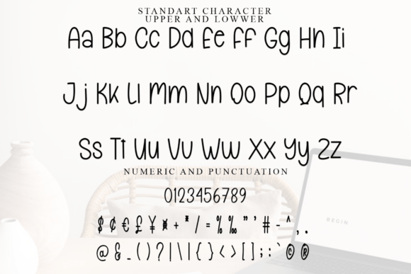 Magical Handmade Font PNG with transparent background - Preview 3