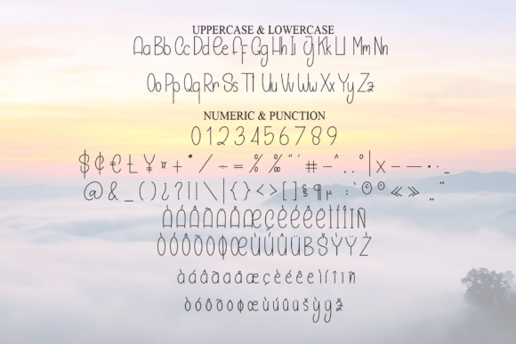 Perfectly Wonderful Font PNG with transparent background - Preview 6
