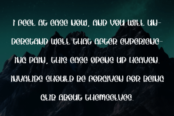 Scary Ghosting Font PNG with transparent background - Preview 5