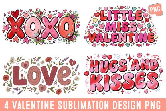 Preview of Valentine Sublimation Design,PNG T-shirt, sticker, and sublimation design