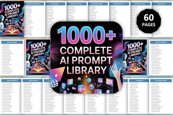 1000+ Complete AI Prompt Library