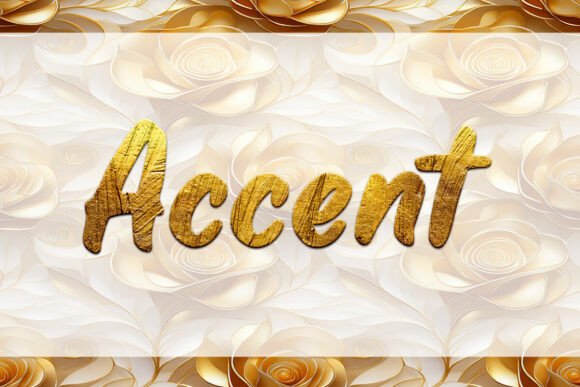 Accent Font - Preview 1