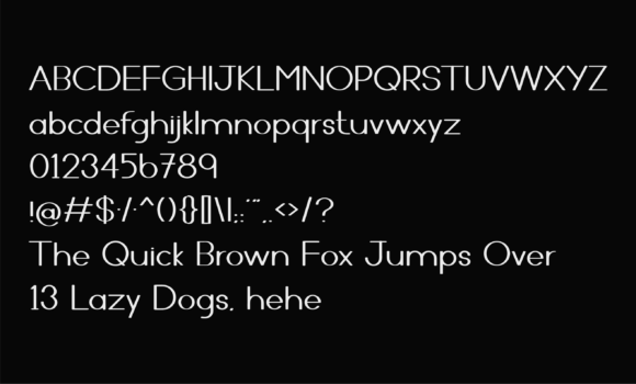 Arvex Font - Preview 1