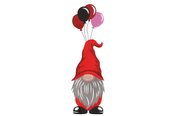 Balloon Gnome – Cute Valentine