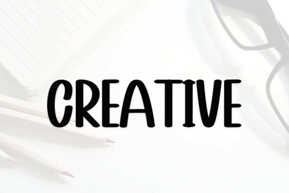 Banana Cupcake Font PNG with transparent background - Preview 2