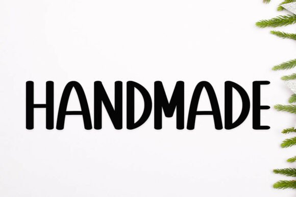 Banana Cupcake Font PNG with transparent background - Preview 3