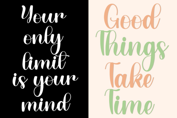Beach Feeling Font - Preview 2