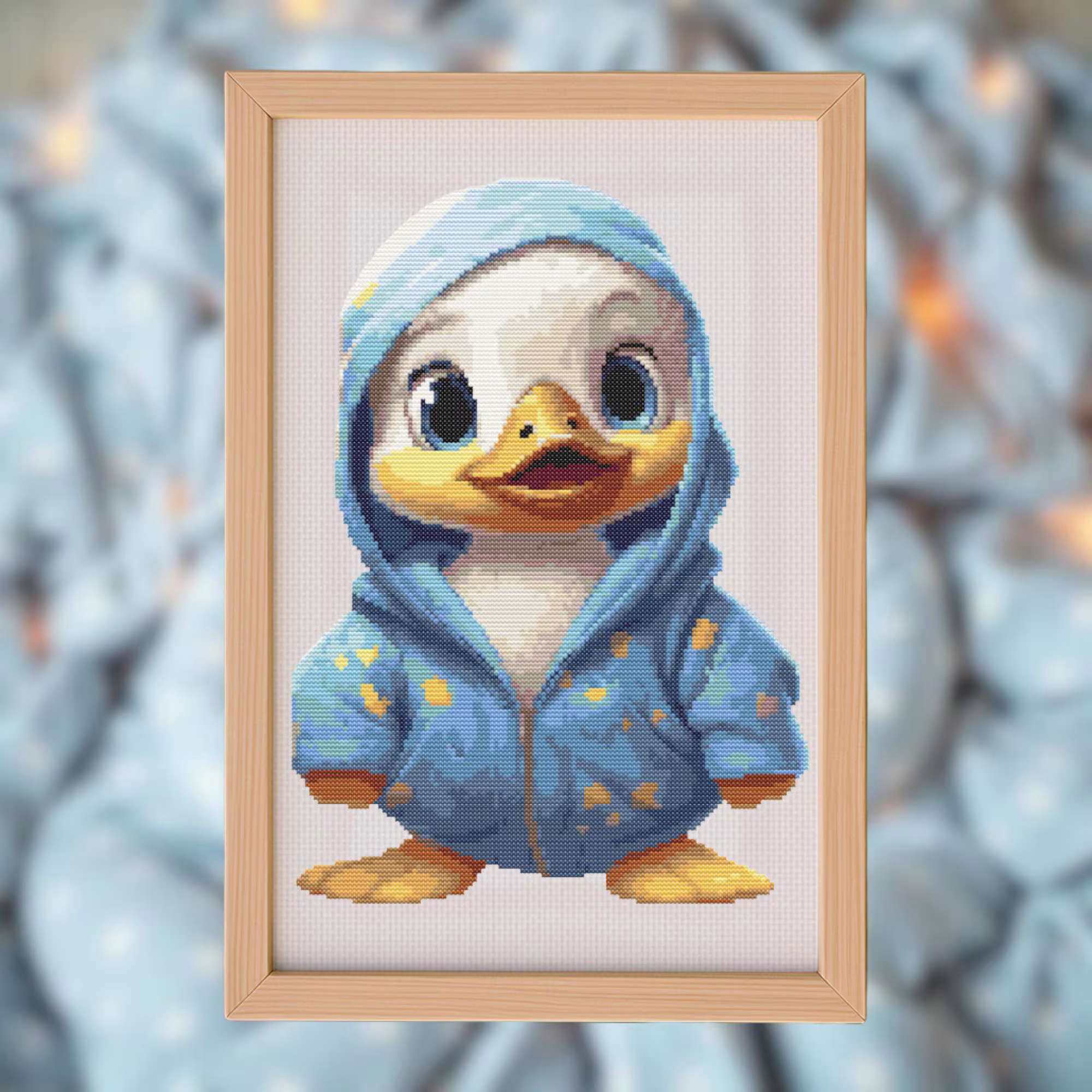 🦆Cosy Quacks Cross Stitch Pattern