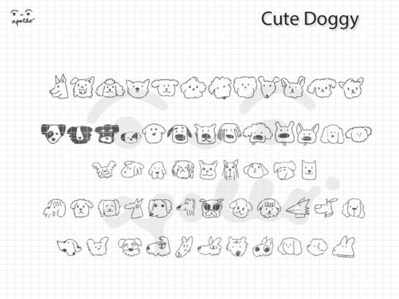 Cute Doggy Font - Preview 2