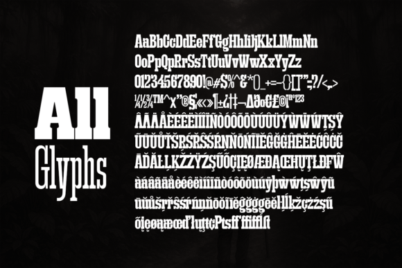 Getup Ultra Condensed Font - Preview 4