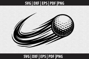 Golf Motion Svg Vector Graphic by Jennadesignsstore · Creative Fabrica