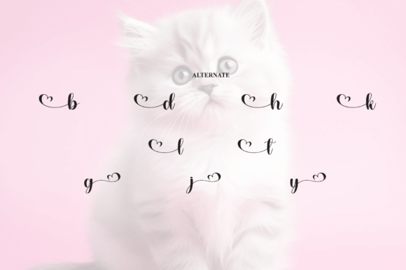 Kitty Font - Preview 6