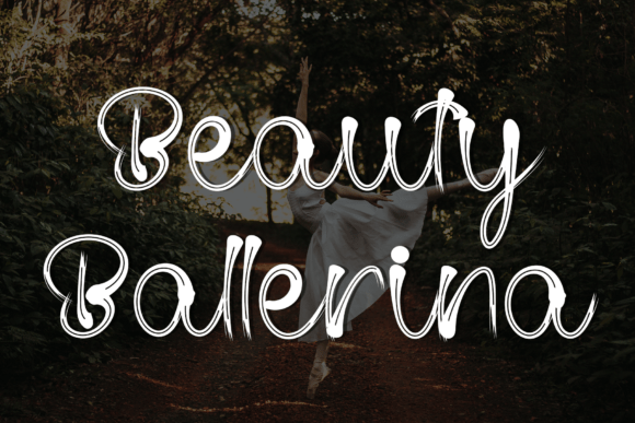 Romantica Spring Font PNG with transparent background - Preview 5